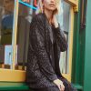 Clothing Little Mistress | Black Sequin Blazer By Vogue Williams