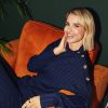 Clothing Little Mistress | Navy Ribbed Trousers By Vogue Williams