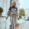 Clothing Little Mistress | Mono Stripe Jumper By Vogue Williams