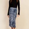 Clothing Little Mistress | Leopard Print Midi Skirt By Vogue Williams